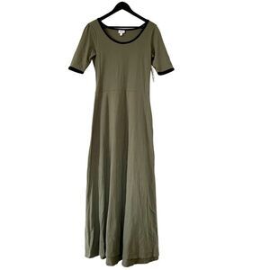NWT LulaRoe Olive Green Ana Short Sleeve Maxi Dress